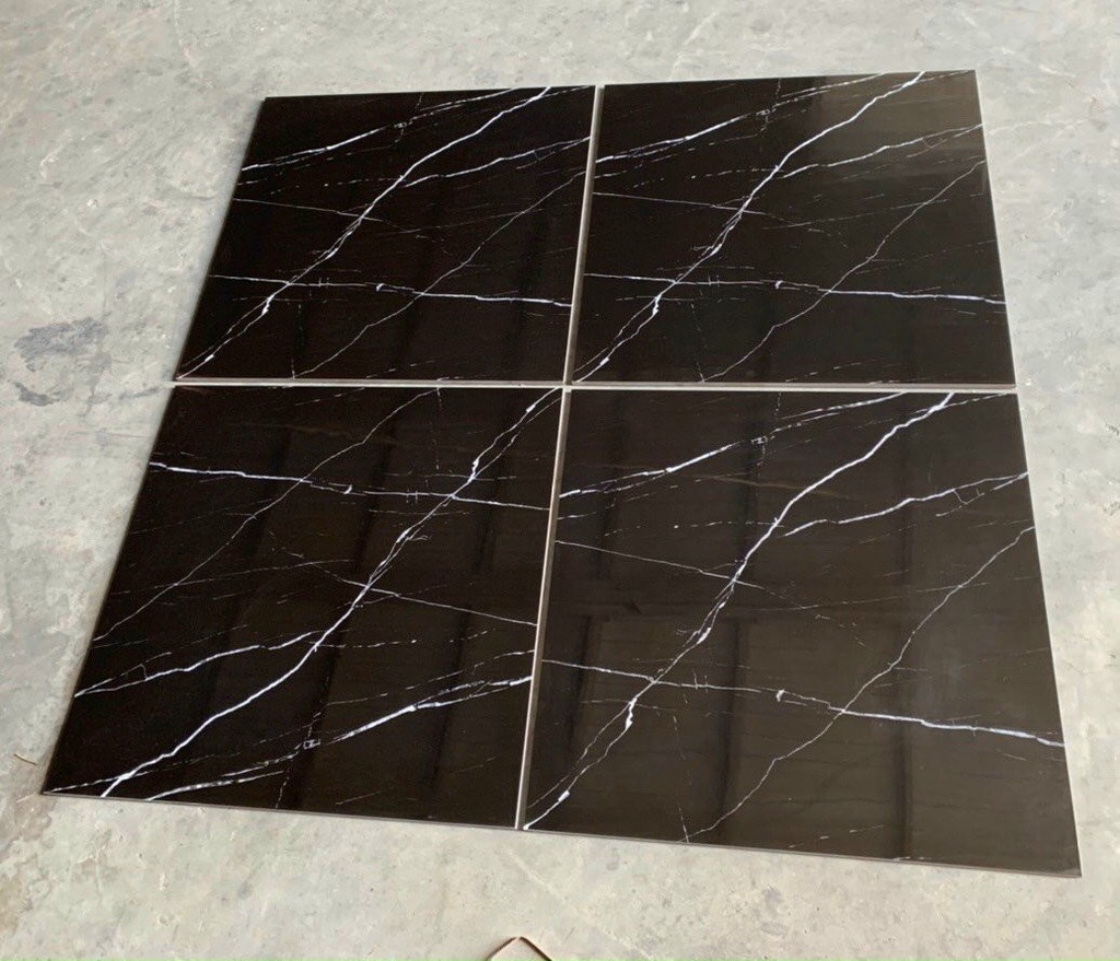 Gạch vân đen bóng 600x600mm G1108