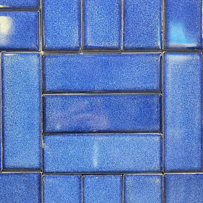 Gạch thẻ xanh loang kt 50x150mm DST02