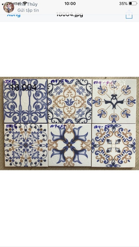 Gạch bông mix GB_B18004