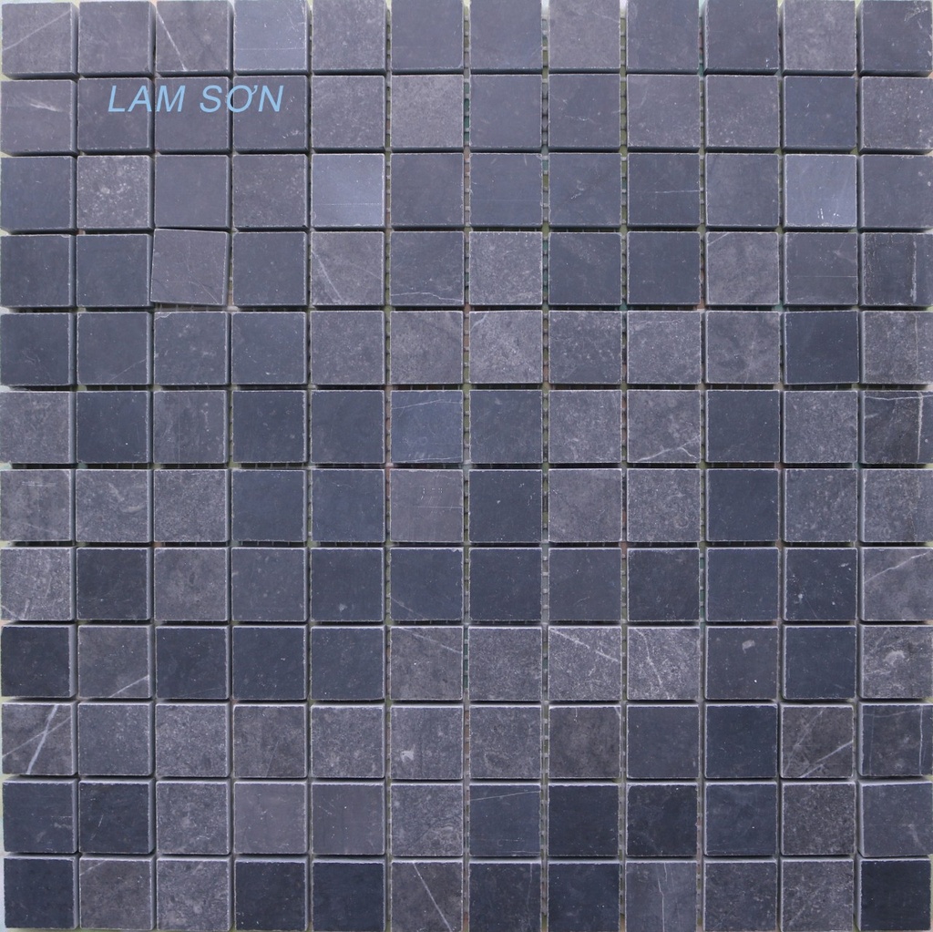 Đá Mosaic Đen Mờ 23mm 300x300