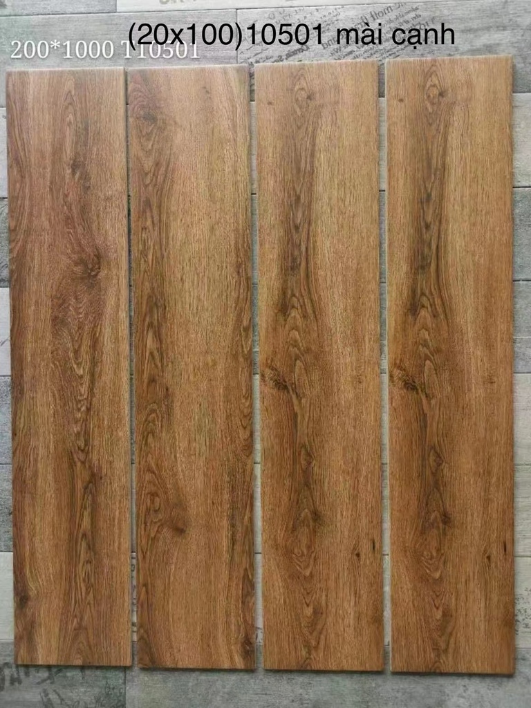 Gạch Vân Gỗ 20x100 10501 mài cạnh