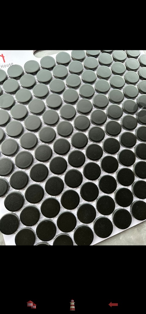 Mosaic gốm chấm bi CB09