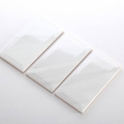 Gạch thẻ trắng bóng vát cạnh 75x150mm M751500X