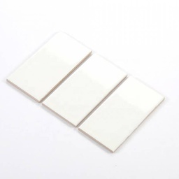 Gạch thẻ trắng bóng phẳng 75x150mm STA75150