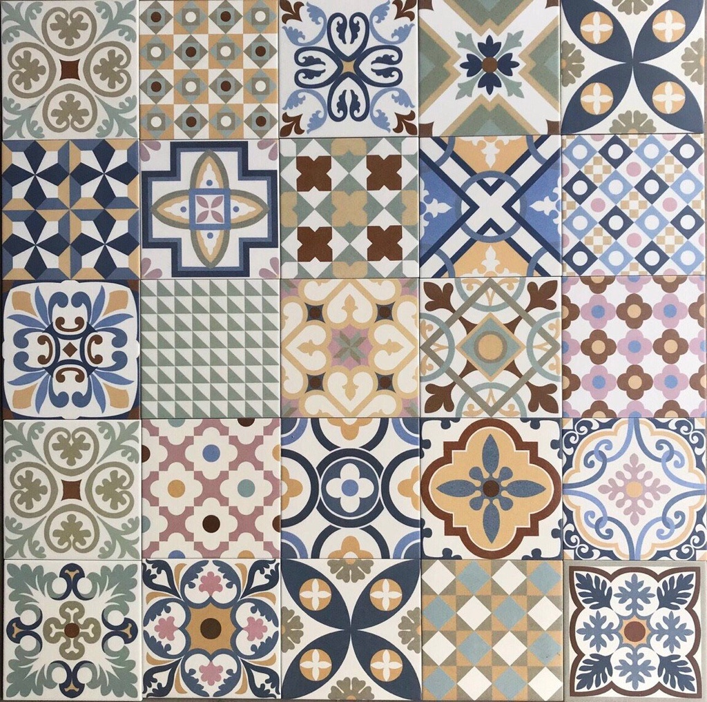 Gạch Bông 200x200 Men Matt DC22