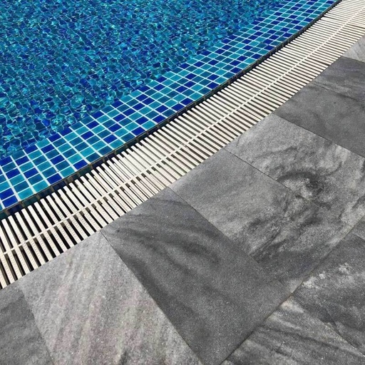 [Trắng] Đá Sọc Dưa Hồ Bơi Sọc Trắng