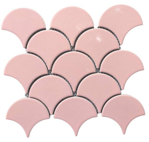 Gạch mosaic vảy cá màu hồng GP-FT115PK