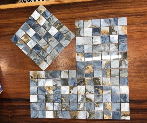 [Ref 16] Mosaic đá marble chip 20x20x7mm DA_MARBLECHIP20