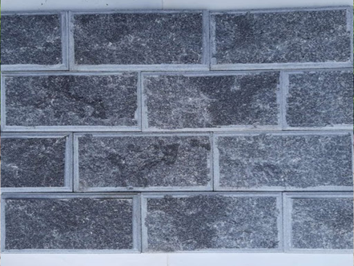 [Ref 2336] Đá bóc soi cạnh đen 10x20cm