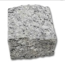 Đá cubic 10x10x8cm granite trắng suối lau chẻ tay