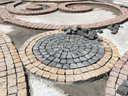 Đá cubic 20x10x10cm granite đỏ bình định chẻ tay
