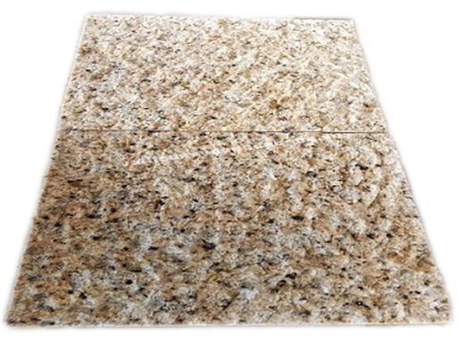[Ref 2420] Đá granite vàng bình định khò mặt 600mmx300mmx20mm