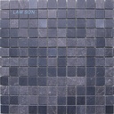 Đá Mosaic Đen Mờ 23mm 300x300