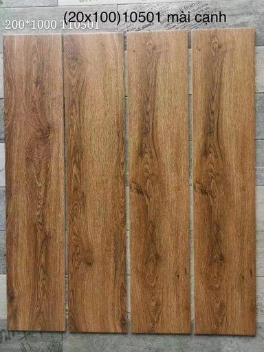 Gạch Vân Gỗ 20x100 10501 mài cạnh