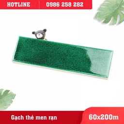 Gạch gốm men rạn 60*200 xanh ngọc GT_MBL60206-C