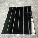 Gạch thẻ đen bóng phẳng 75x300 loại ưu STA75307