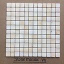 Đá mosaic vàng giả cổ 23x23, 30x30x8