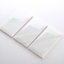 Gạch thẻ trắng bóng vát cạnh 75x150mm M751500X