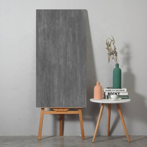 Gạch khổ lớn cao cấp nhập khẩu Ấn Độ men matt 600x1200mm [Olivia Nero_60120]