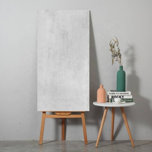 Gạch khổ lớn cao cấp nhập khẩu Ấn Độ men matt 600x1200mm [Concrete Bianco_60120]