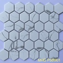 Mosaic gốm lục giác P56M01