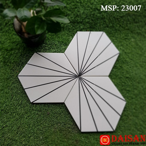 [23007] Gạch Bông Lục Giác 230x200x115mm 23007