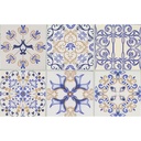 Gạch Bông 150x150 Men Bóng Mix P18004