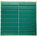 Gạch mosaic thẻ que xanh lá đậm kt 32*145mm 303