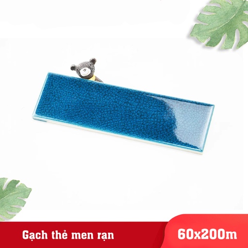 [MBL60218] Gạch gốm men rạn 60x200 xanh dương đậm mã MBL60218